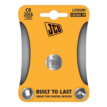 1 kpl Litiumnappiparisto CR2016 3V