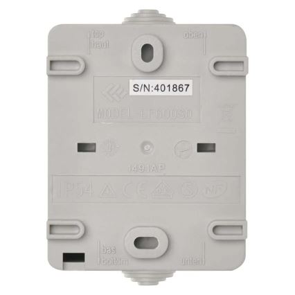 Yhden painikkeen kytkin IP54