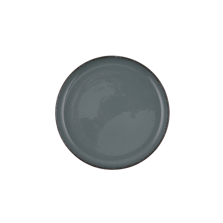 16-osainen ruokailusarja, harmaa/posliini