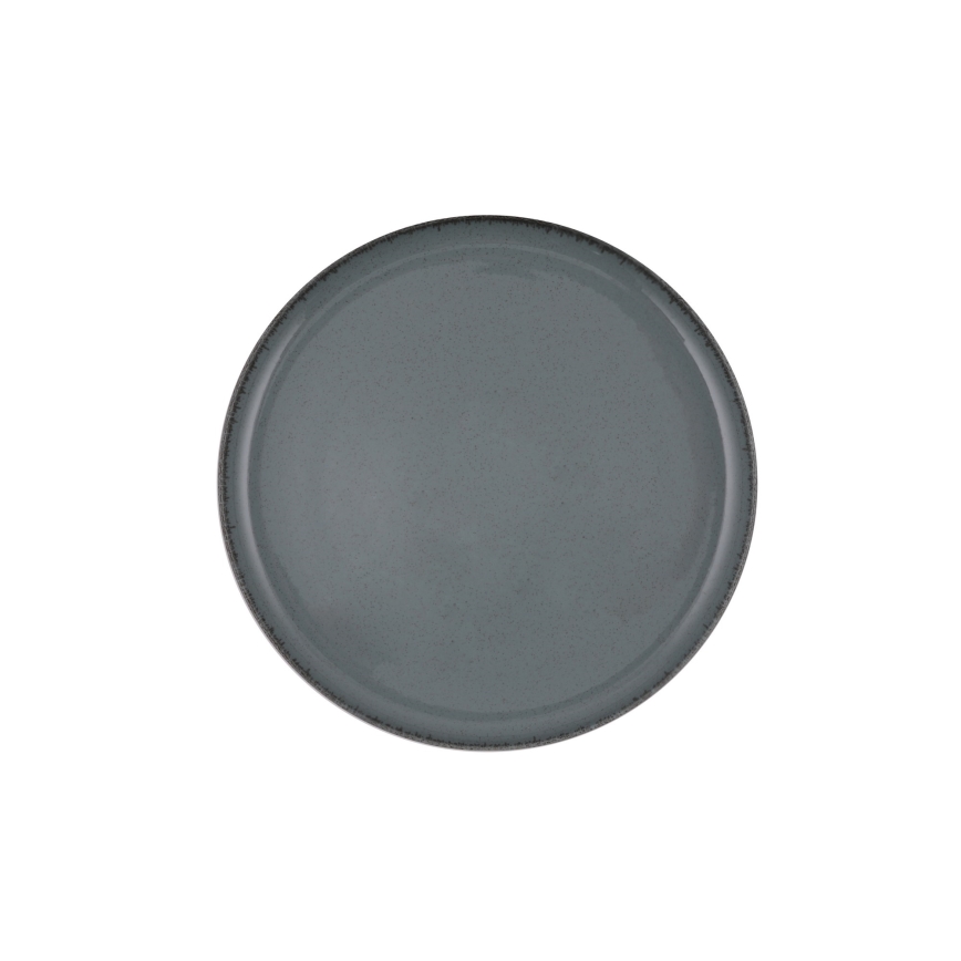 16-osainen ruokailusarja, harmaa/posliini