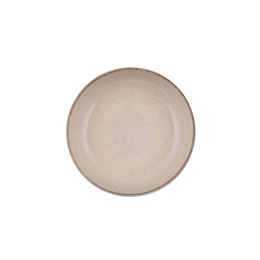 16-osainen ruokailusetti beige/posliini