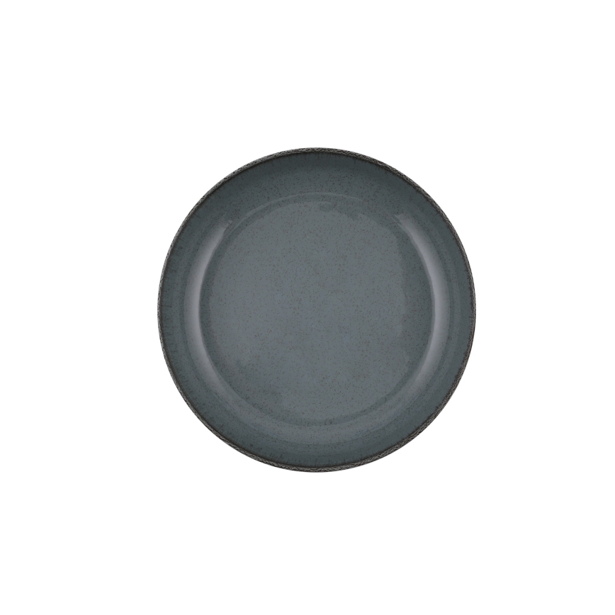 16-osainen ruokailusetti, harmaa/posliini