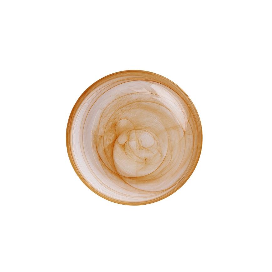 18-osainen ruokailusetti, oranssi/lasia