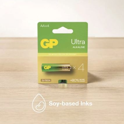 2 kpl Alkaliparisto C GP ULTRA 1,5V