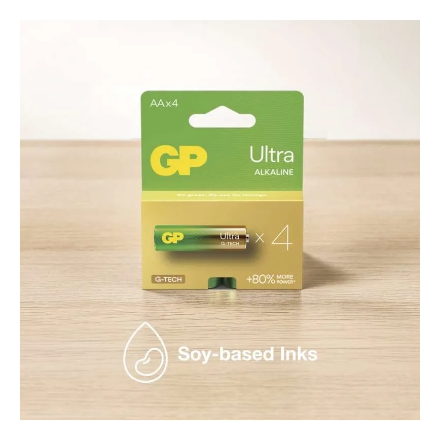 2 kpl Alkaliparisto C GP ULTRA 1,5V