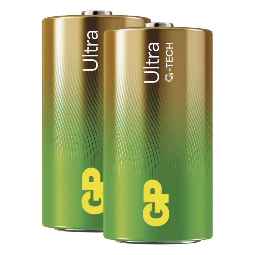 2 kpl Alkaliparisto C GP ULTRA 1,5V