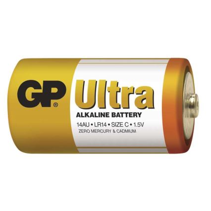 2 kpl Alkaliparisto C GP ULTRA 1,5V
