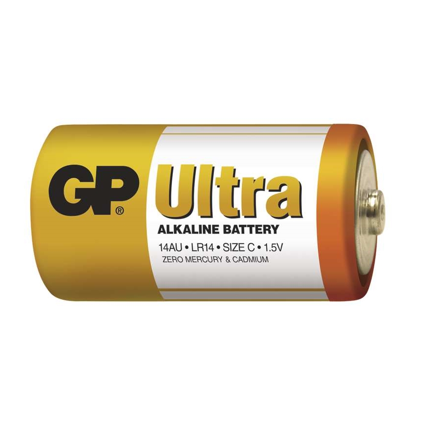 2 kpl Alkaliparisto C GP ULTRA 1,5V