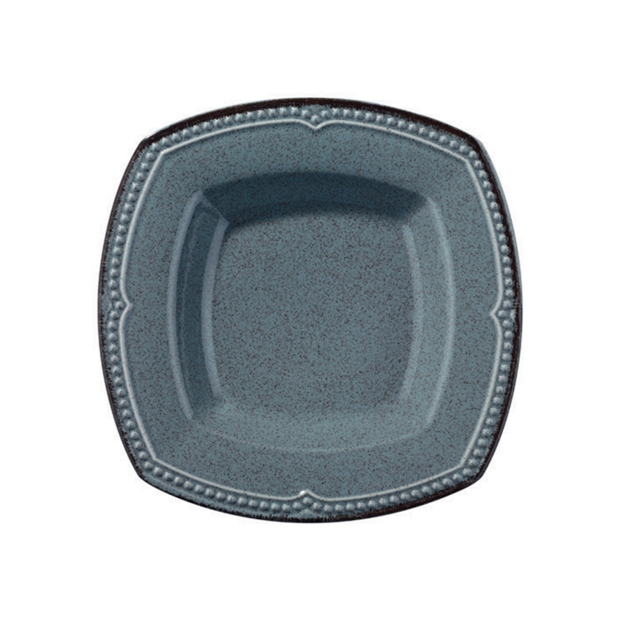 24-osainen posliininen ruokailusetti, sininen