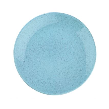 24-osainen ruokailusarja, sininen/posliini