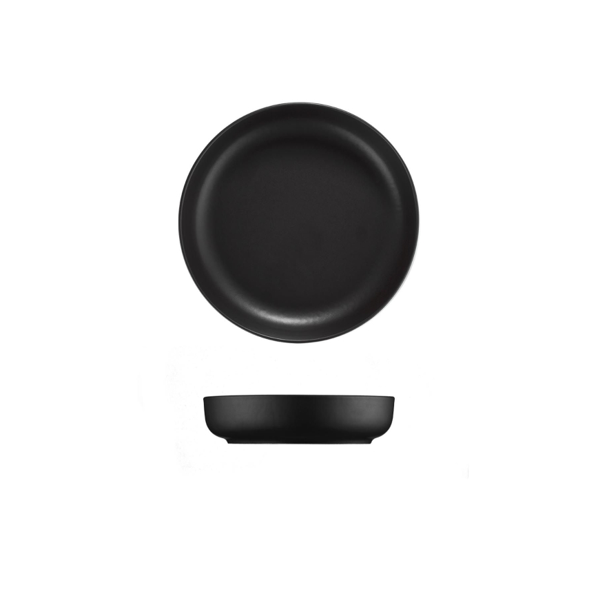 24-osainen ruokailusetti musta/posliini