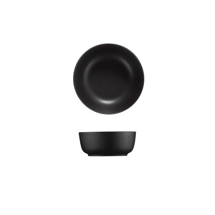 24-osainen ruokailusetti musta/posliini