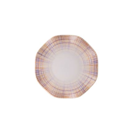 24-osainen ruokailusetti, oranssi/posliini