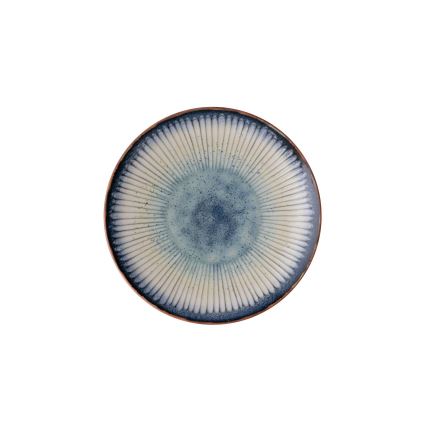 24-osainen ruokailusetti, sininen/posliini