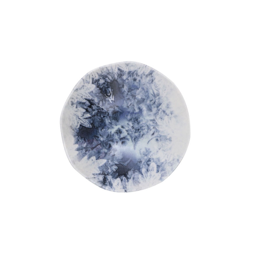 24-osainen ruokailusetti, sininen/posliini