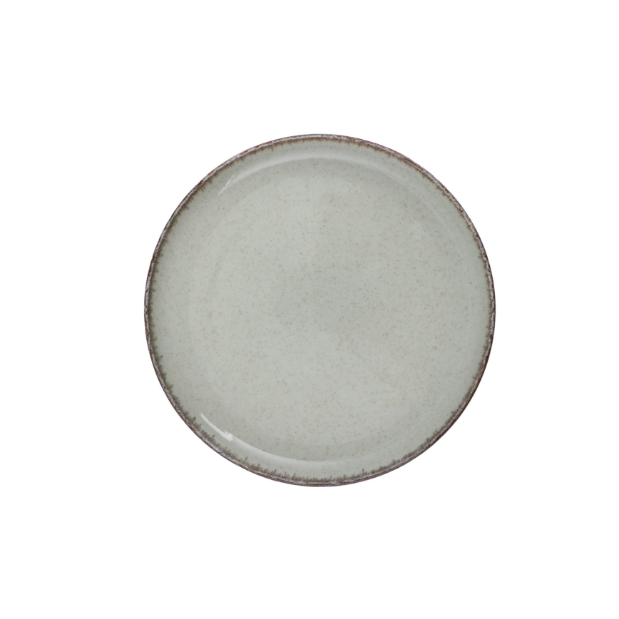 24-osainen vihreä posliininen ruokailusarja