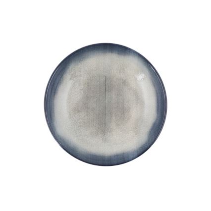 26-osainen posliiniastiasto, sininen/ruskea