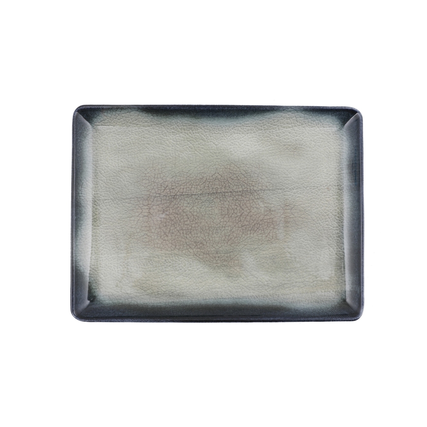 26-osainen posliiniastiasto, sininen/ruskea