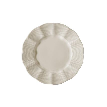 26-osainen ruokailusarja, valkoinen/posliini