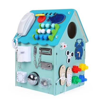 2Kids Toys - Activity pöytä talo sininen