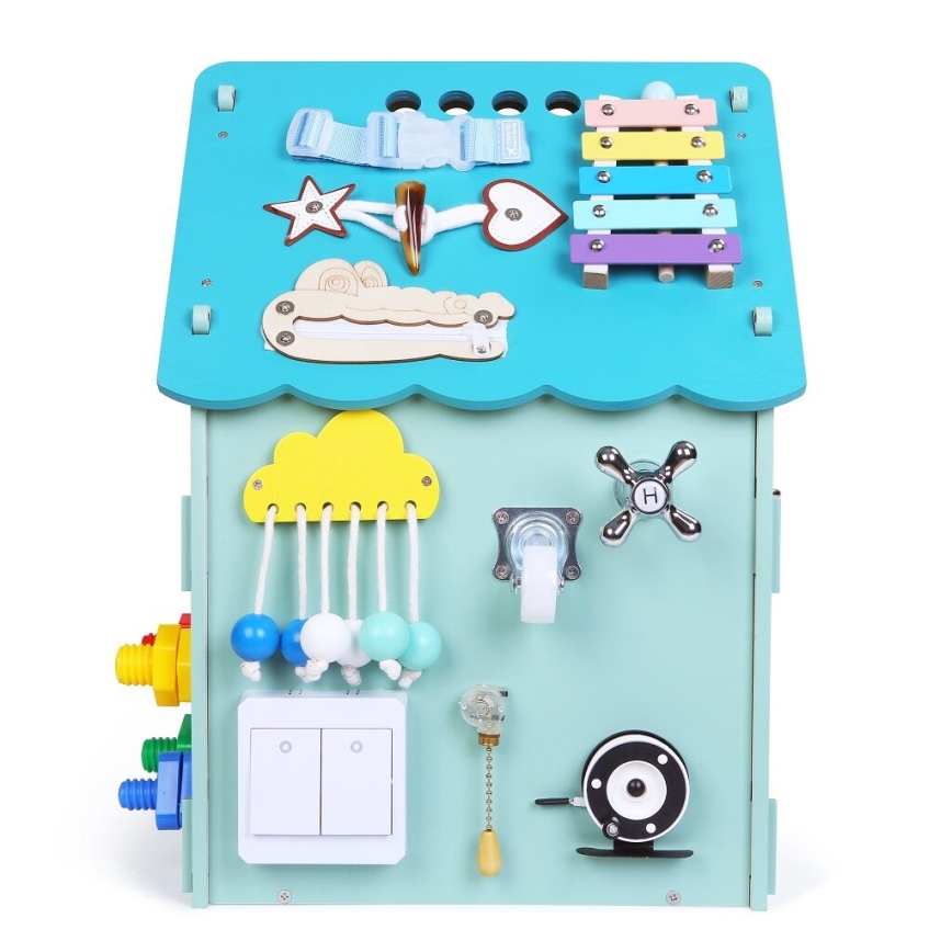 2Kids Toys - Activity pöytä talo sininen