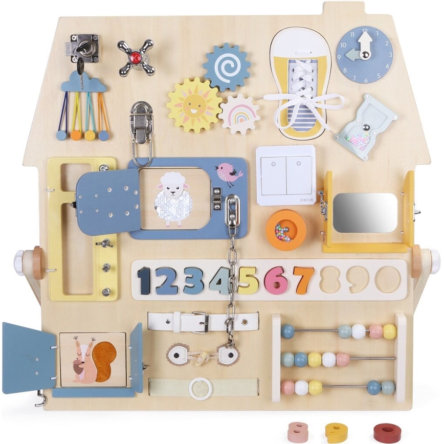 2Kids Toys - Aktiviteettipöytä talo