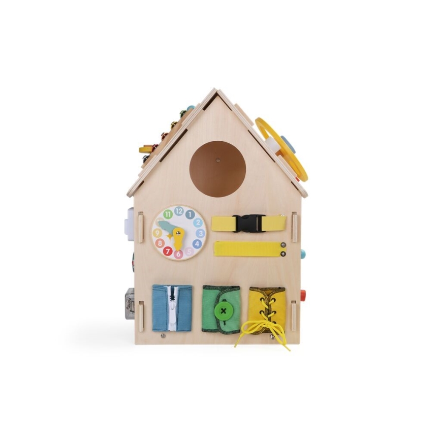 2Kids Toys - Aktiviteettitaulu talomalli beige