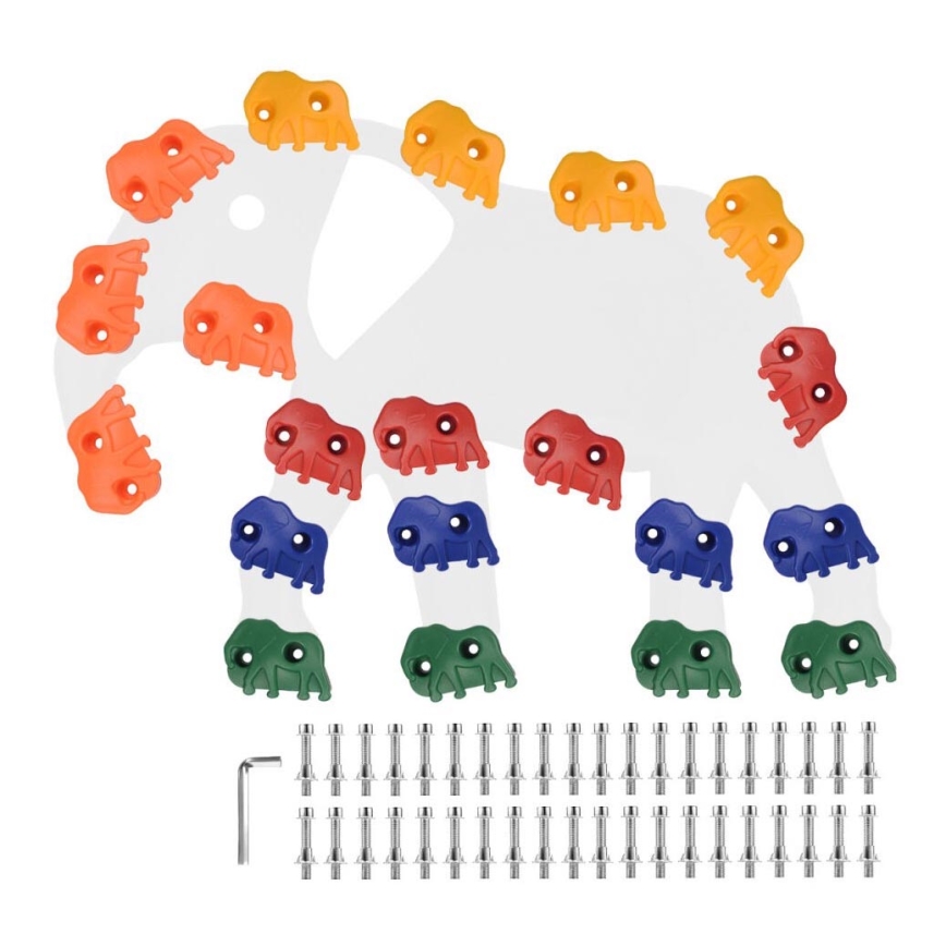 2Kids Toys - Climbing holds 20 kpl
