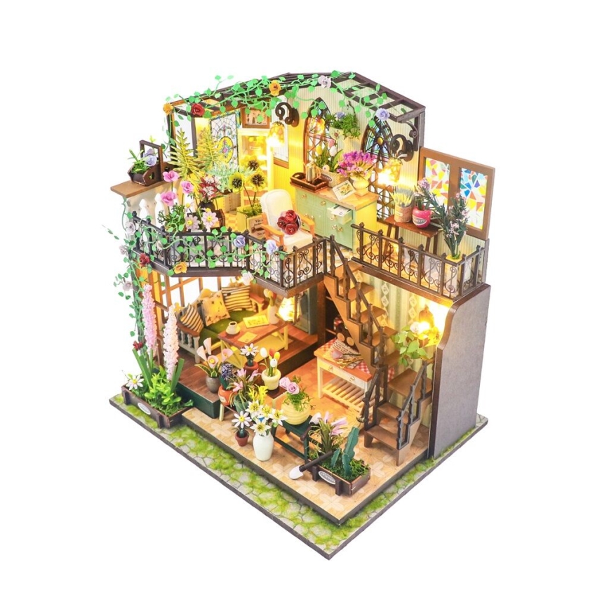 2Kids Toys - Darcyin kukkatalon miniatyyri 2xAAA