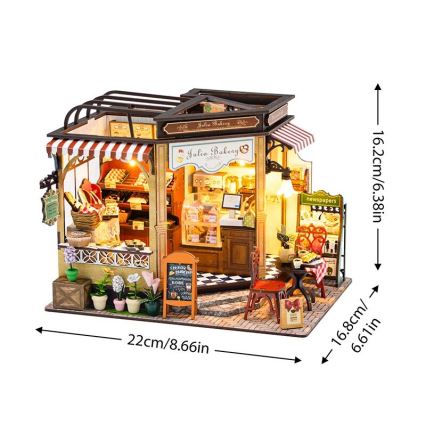 2Kids Toys - Juliinon leipomon minitalo 2xAAA