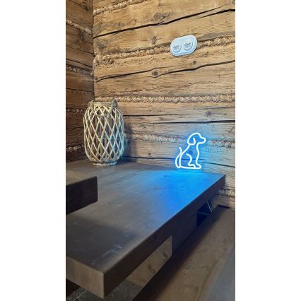 2Kids Toys - LED Neon pöytä koriste LED/5W/USB koira