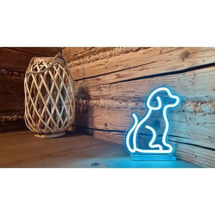 2Kids Toys - LED Neon pöytä koriste LED/5W/USB koira