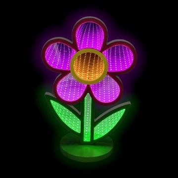 2Kids Toys - LED Neon pöytä koriste LED/5W/USB kukka