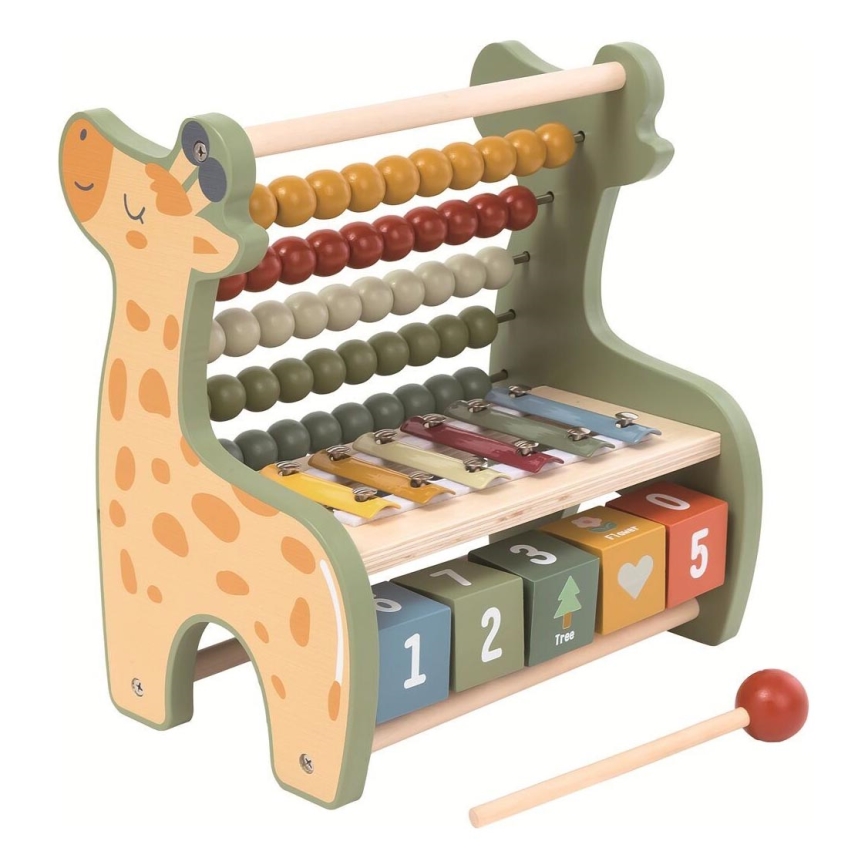 2Kids Toys - Puinen monitoimilaskin Kirahvi