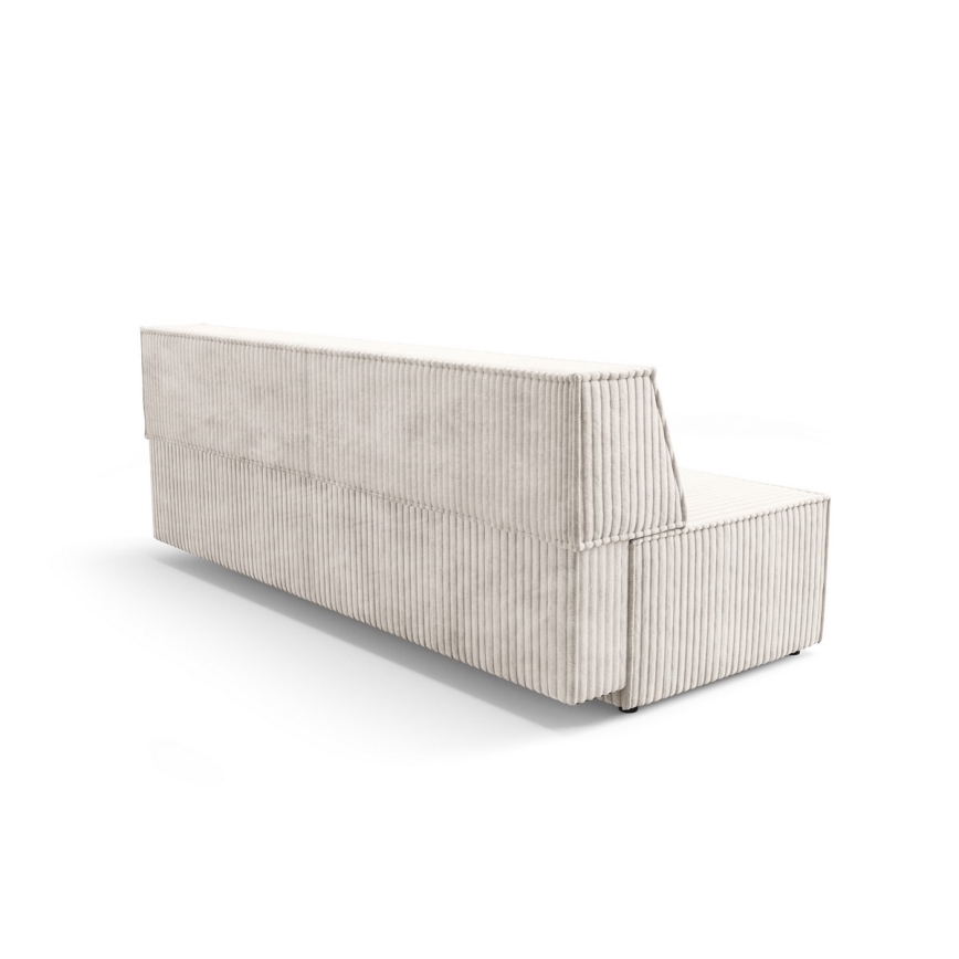 3-istuttava vuodesohva säilytystilalla TERAMO, beige