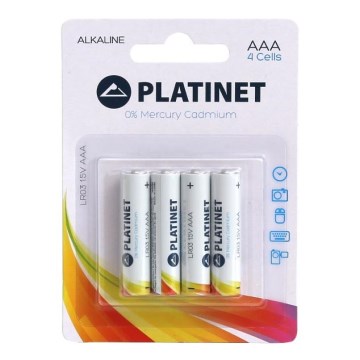 4 kpl Alkaliparisto AAA PRO 1,5V