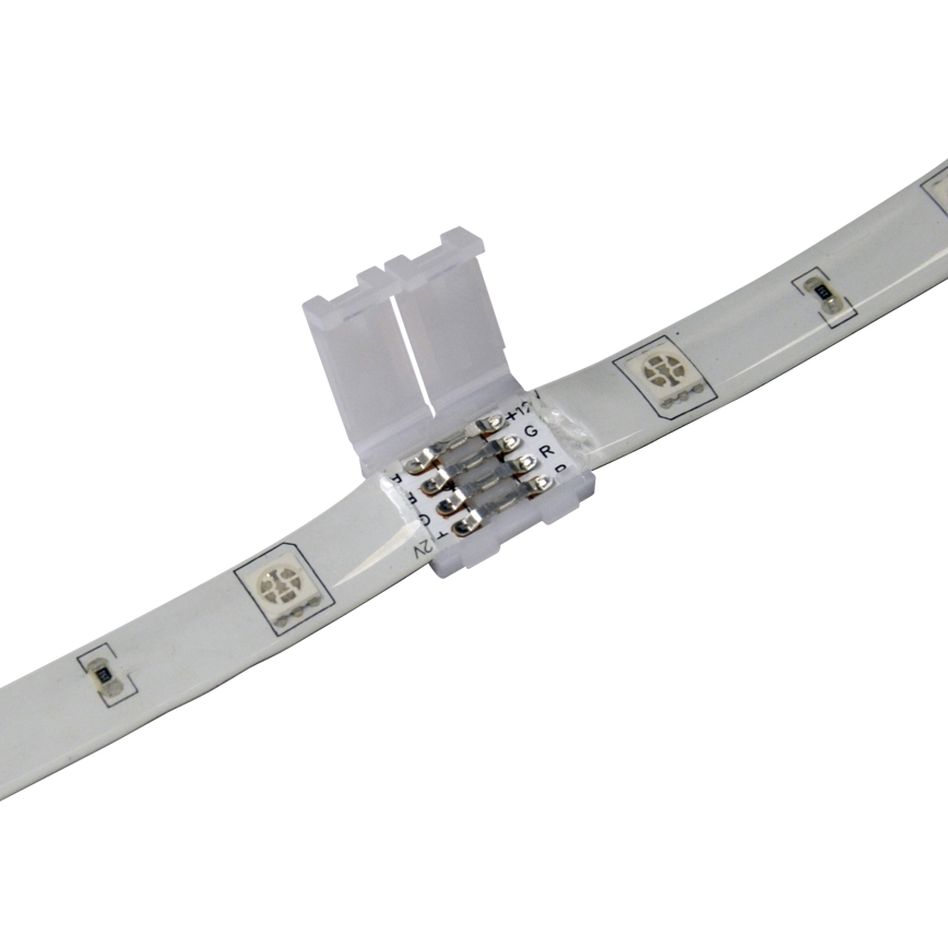 4-napainen 10 mm liitin RGB-LED-nauhoille