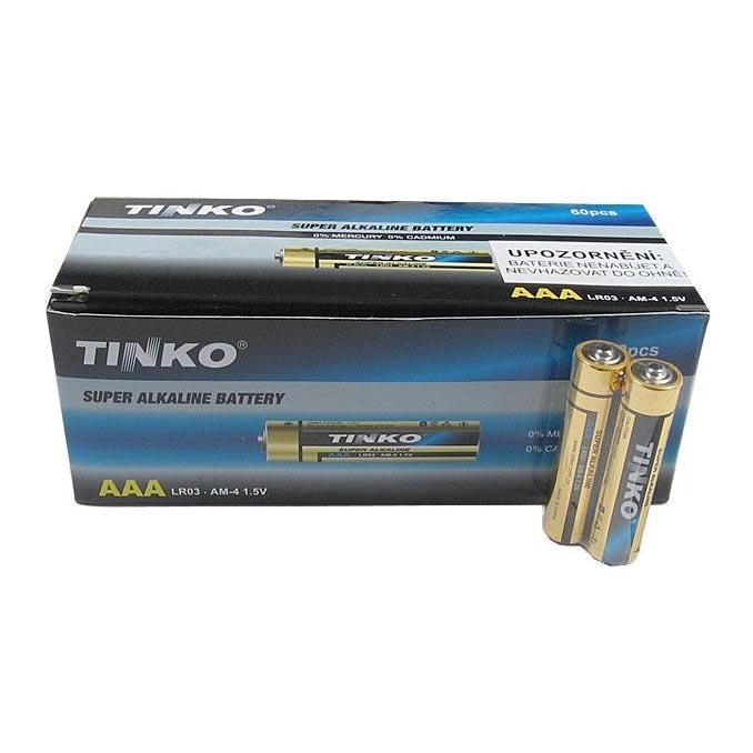 60 kpl Alkaliparisto TINKO AAA 1,5V