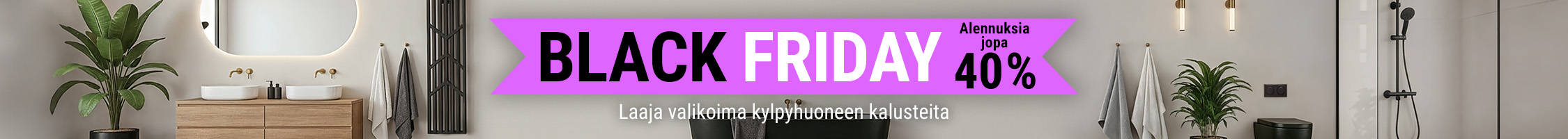Black Friday 2025 - koupelny
