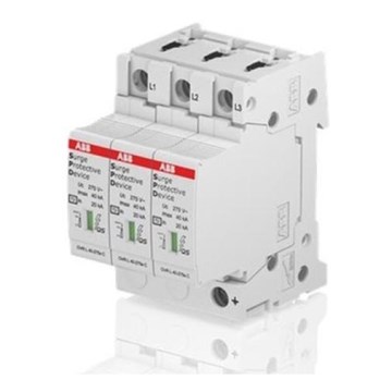 ABB 2CTB815710R1800 - Ylijännitesuoja OVR T1-T2 3L 12.5-275S P QS 230V