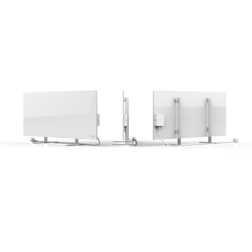 AENO - Älykäs sähköinen infrapunapaneeli 700W ajastin/termostaatti IP44 Wi-fi valkoinen