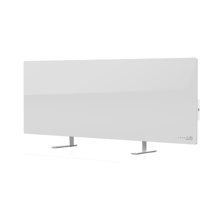 AENO - Älykäs sähköinen infrapunapaneeli 700W ajastin/termostaatti IP44 Wi-fi valkoinen