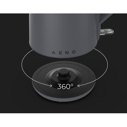 AENO - Kattila 1,5 l 2200W/230V musta