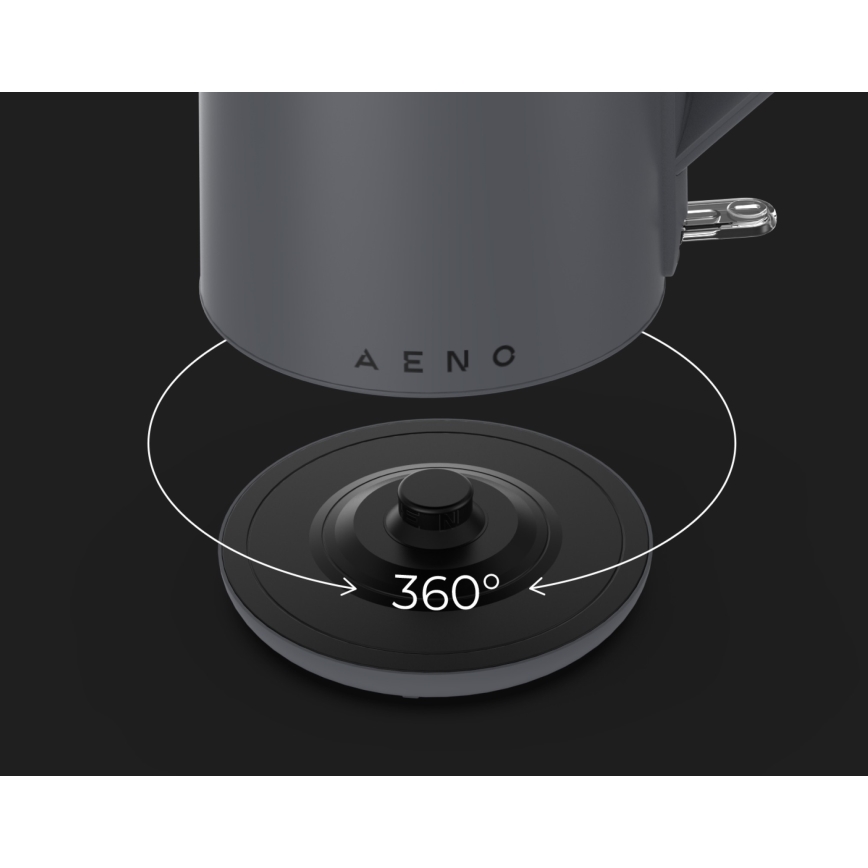 AENO - Kattila 1,5 l 2200W/230V musta