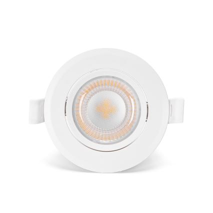 Aigostar - 3 kpl LED-integroidut kattovalaisimet LED/5W/230V 3000K halkaisijaltaan 8,5 cm valkoinen