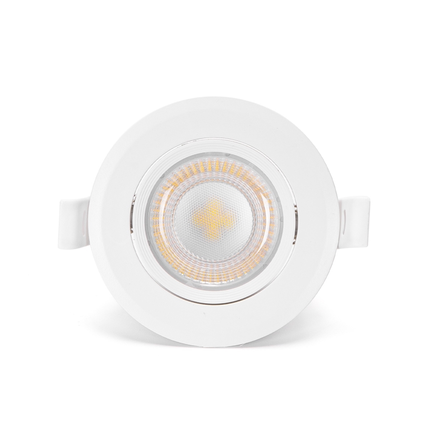 Aigostar - 3 kpl LED-upotettavaa valoa LED/5W/230V 4000K, halkaisija 8,5 cm, valkoinen