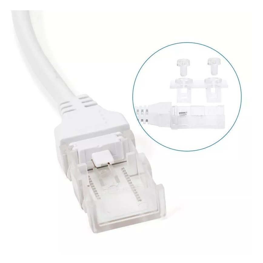 Aigostar - 8 mm LED-nauhojen virtalähde, 600 W, 230 V, valkoinen