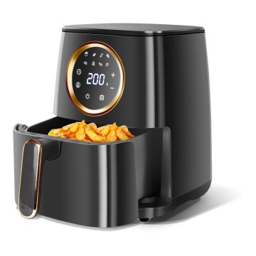 Aigostar - Air Fryer 1400W/230V 4,2l musta
