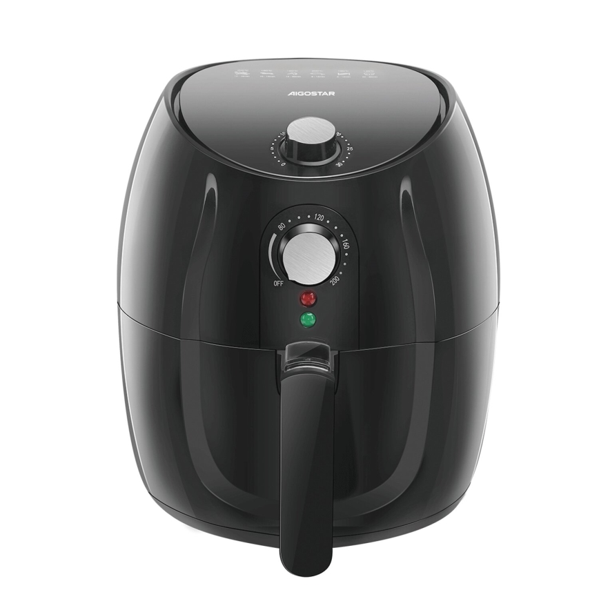 Aigostar - Air Fryer 1500W/230V 3,5l musta