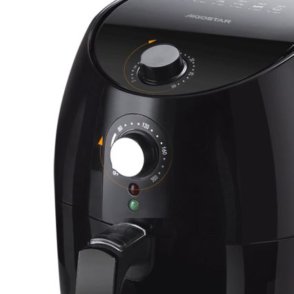 Aigostar - Air Fryer 1500W/230V 3,5l musta